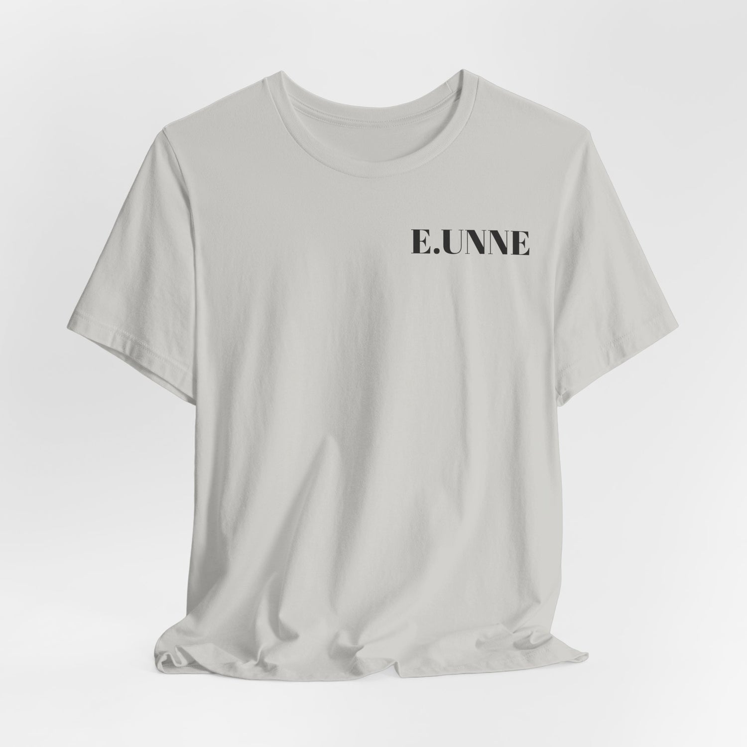 E.UVNE Minimal Logo Tee — Women&