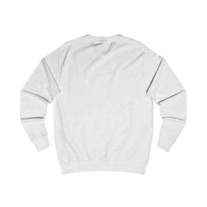 E.UNNE Minimalist Logo Sweatshirt — Unisex Casual Crewneck back view showing clean design and comfortable fit.
