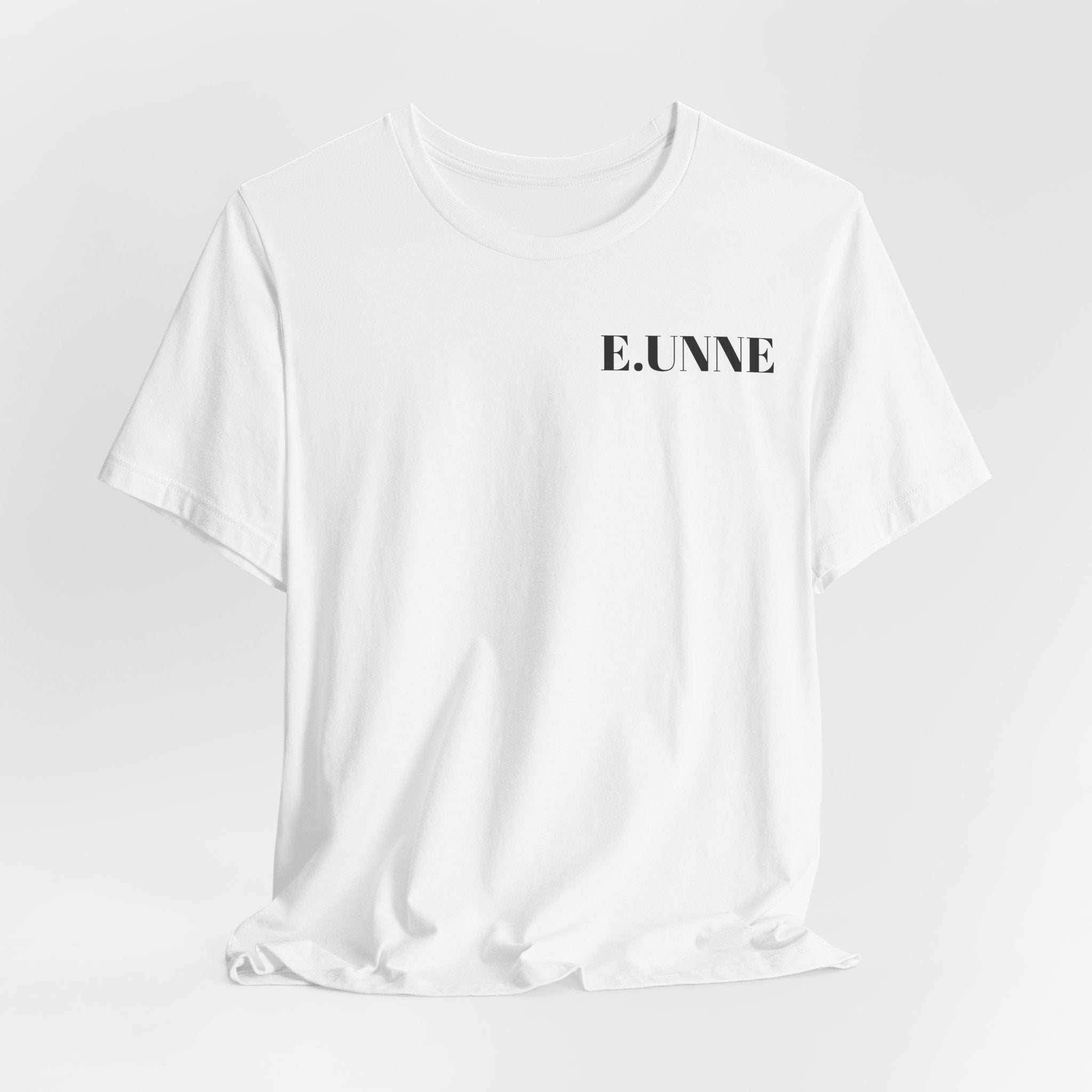 E.UVNE Minimal Logo Tee — Women&